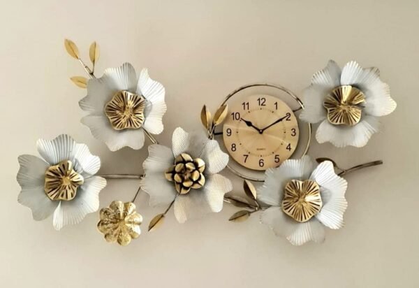 metal wall clock