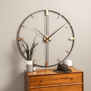 Metal Round Wall Clock