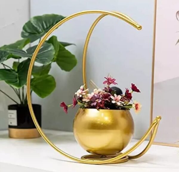 metal vase