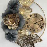 metal wall clock