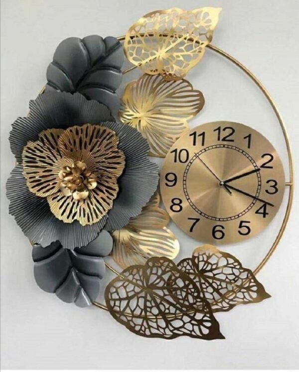 metal wall clock