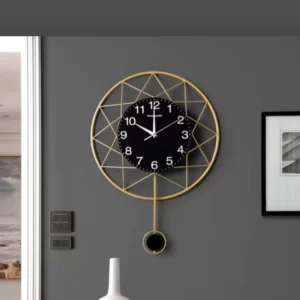 metal wall clock