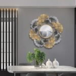 metal wall mirror