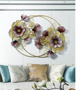 flower metal wall art